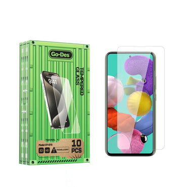 Galaxy A51 Go Des Parmak İzi Bırakmayan 9H Oleofobik Bom Glass Ekran Koruyucu Renksiz