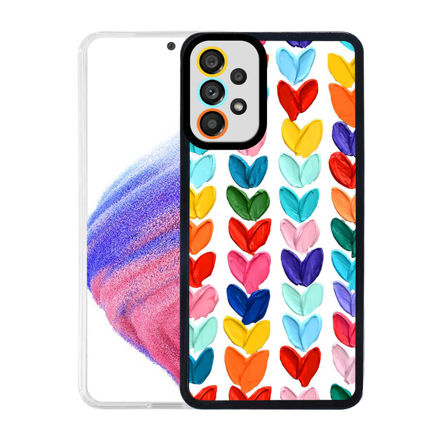 Galaxy A53 5G Kılıf Zore M-Fit Desenli Kapak