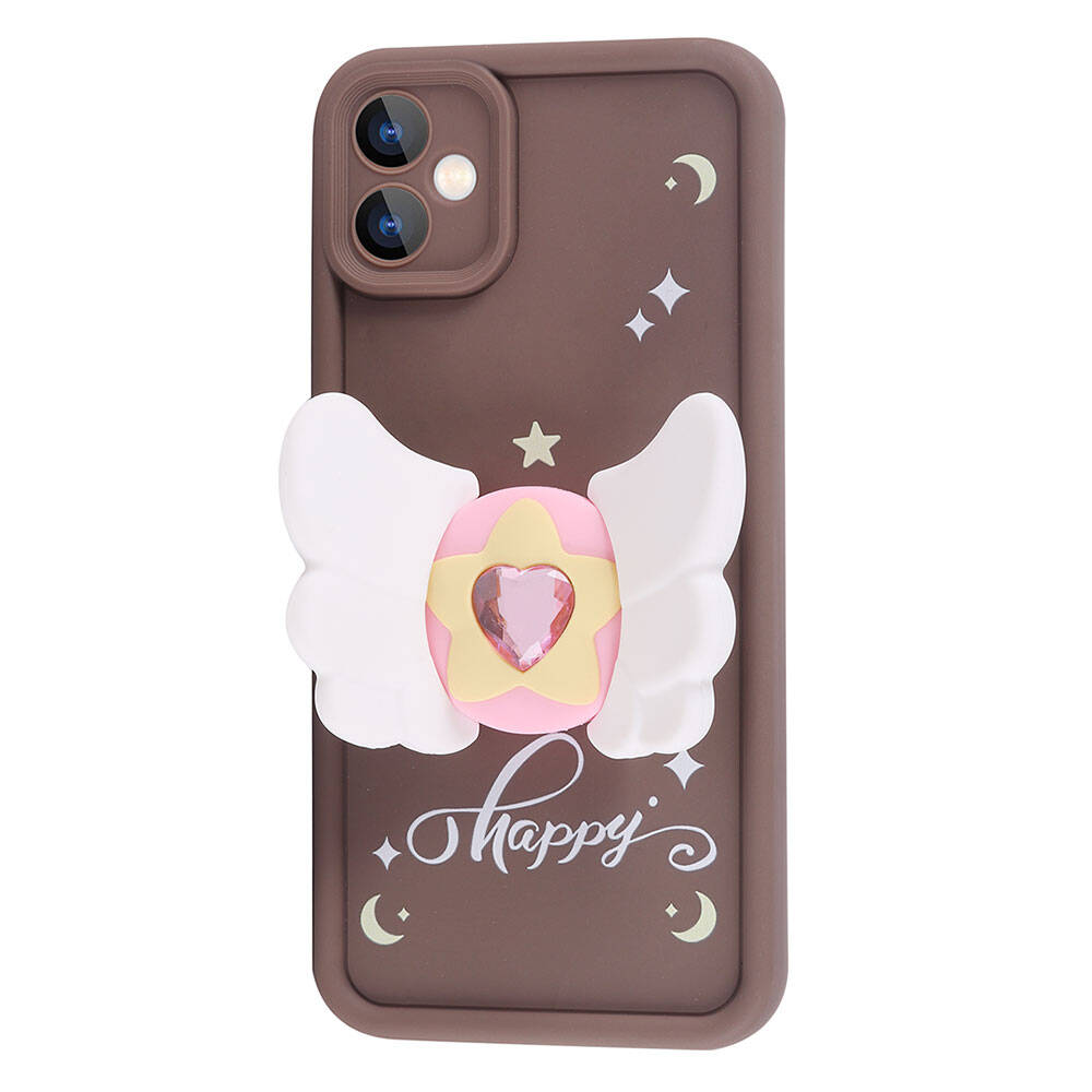 Galaxy A05 Case Camera Protection Figure Design Zore Cover Pink Dark 
