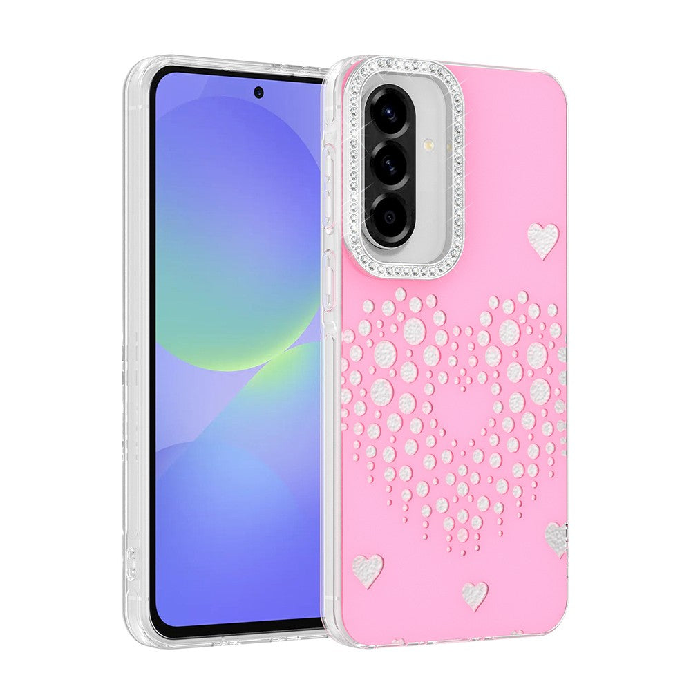 Galaxy A56 Kılıf Damla Taşlı Zore Rivas Sert PC Kapak