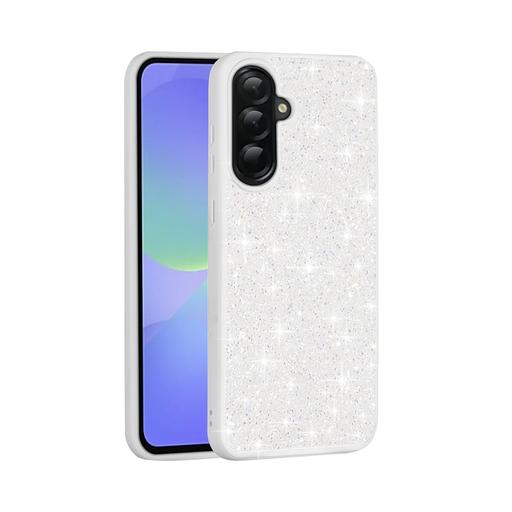 Galaxy A56 Kılıf Parlak Taşlı Tasarım Zore Pırlanta Kapak