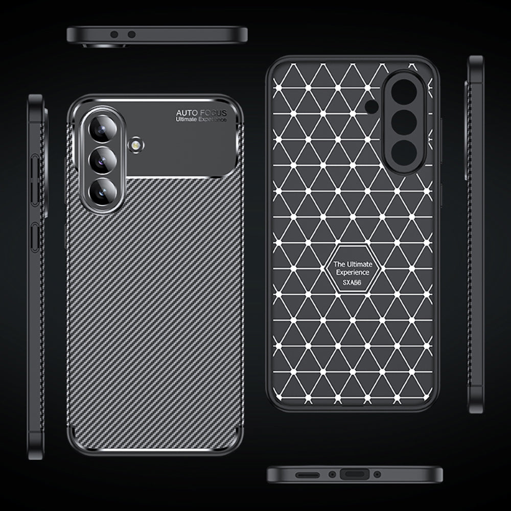 Galaxy A56 Case Zore Negro Silicone Cover Black