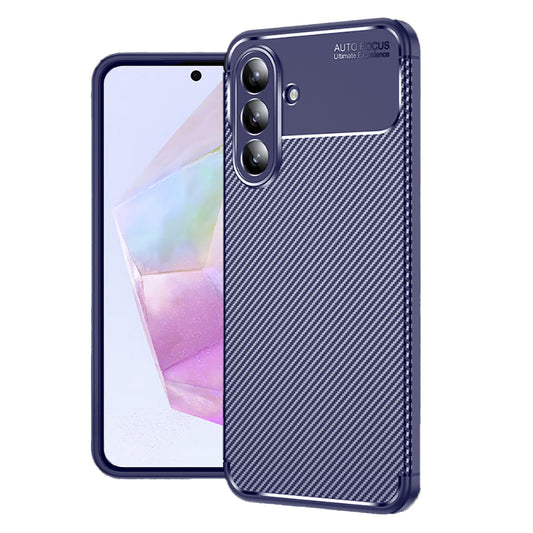 Galaxy A56 Case Zore Negro Silicone Cover Navy Blue