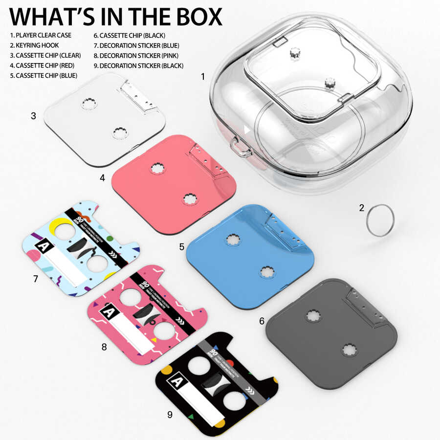 Galaxy Buds Live Case Araree Player Cover Colorless