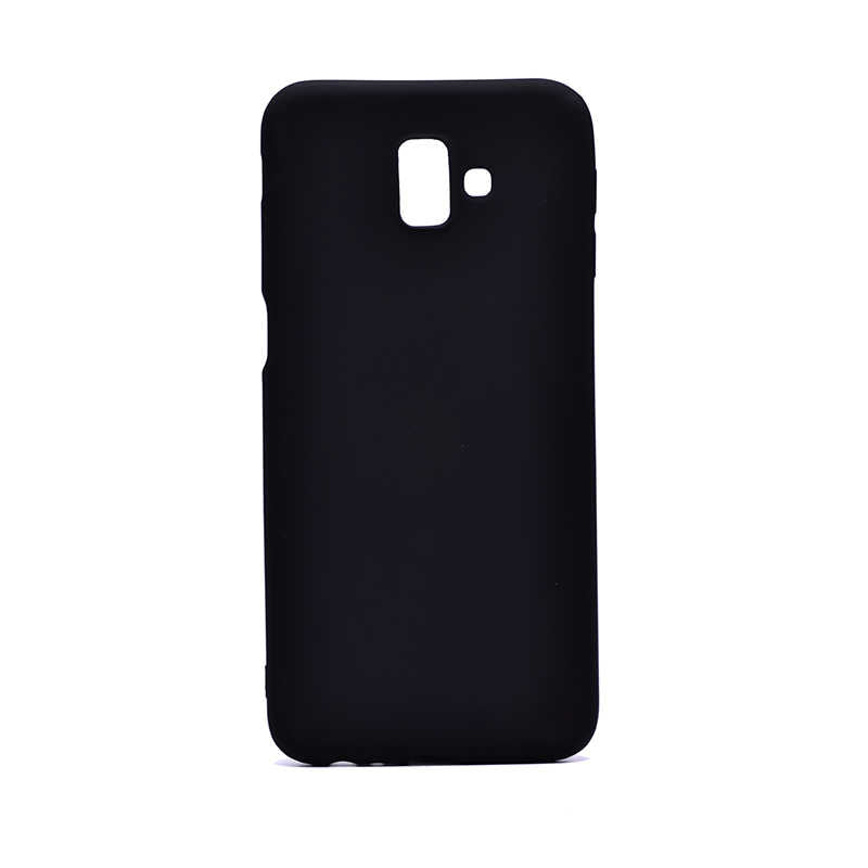 Galaxy J6 Plus Case Zore Premier Silicone Cover Saks Blue