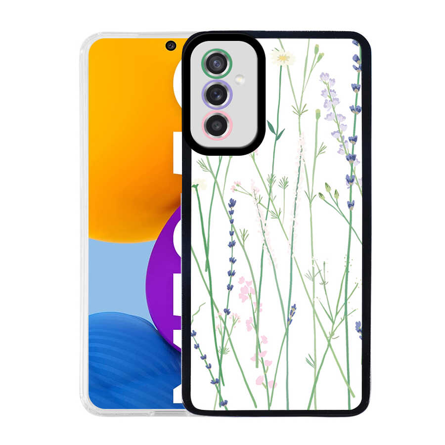 Galaxy M52 Kılıf Zore M-Fit Desenli Kapak