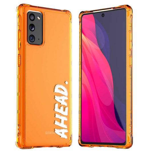 Galaxy Note 20 Case Araree Lettering Cover Orange 