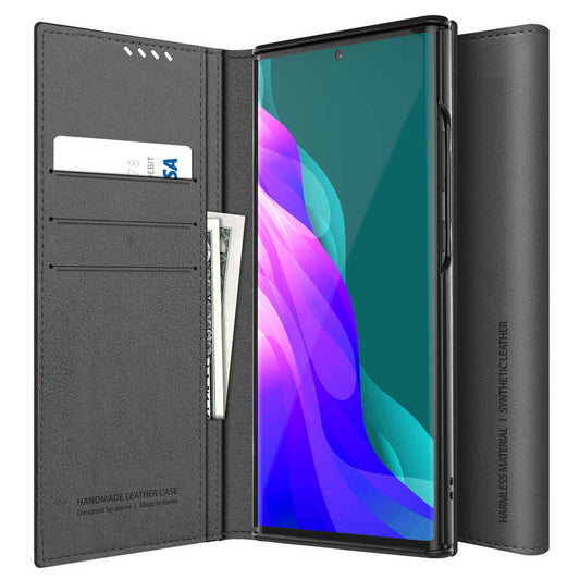 Galaxy Note 20 Case Araree Mustang Diary Case Gray
