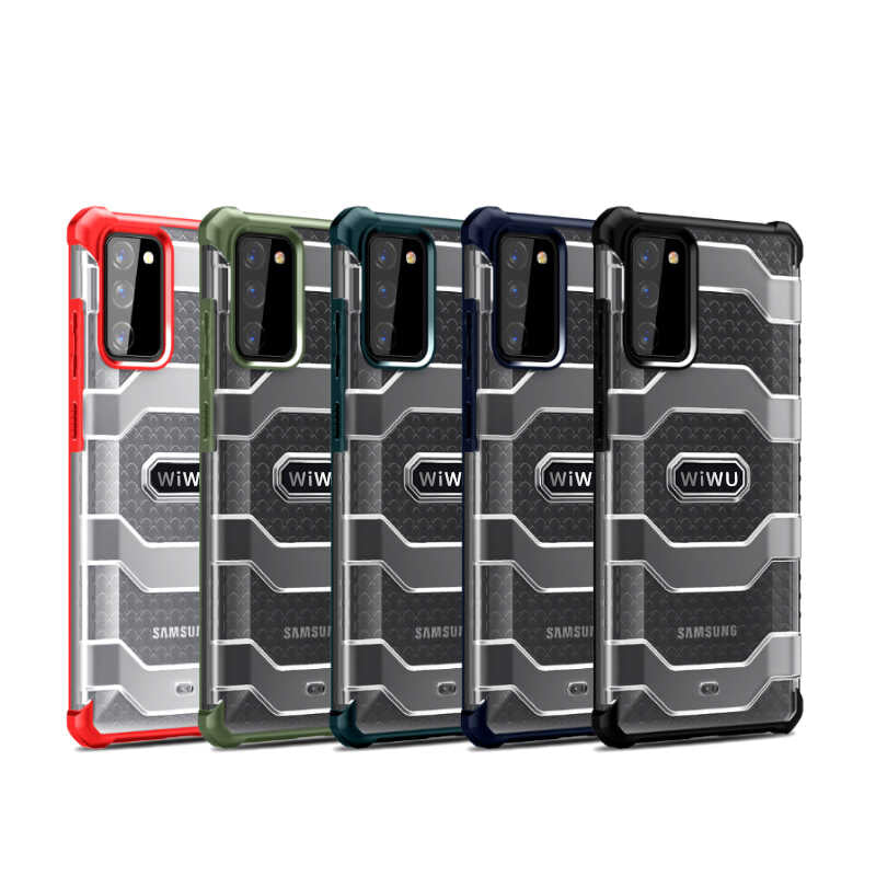Galaxy Note 20 Case Wiwu Voyager Cover Red