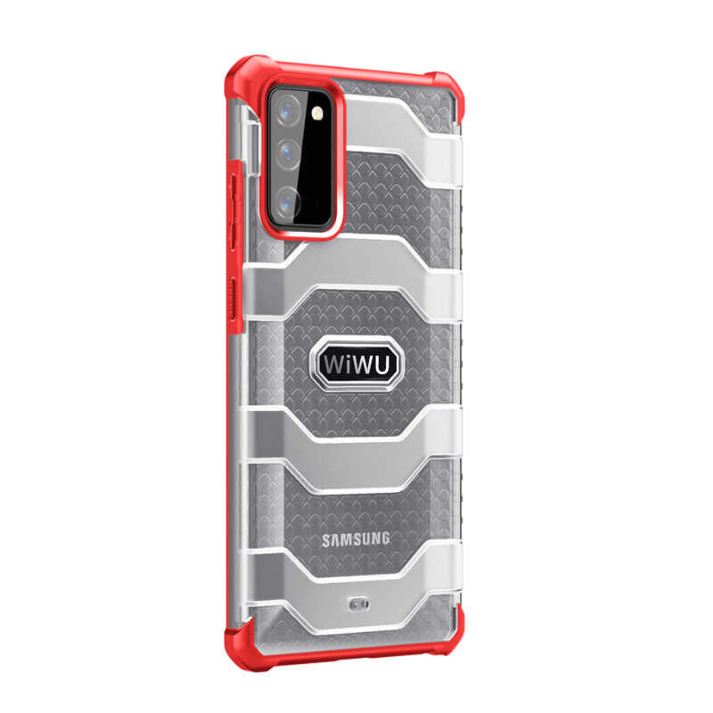 Galaxy Note 20 Case Wiwu Voyager Cover Red