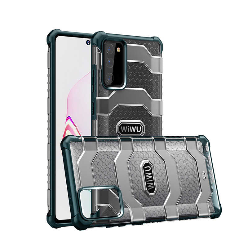 Galaxy Note 20 Case Wiwu Voyager Cover Dark Green