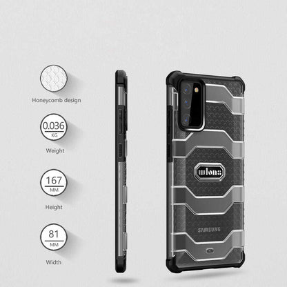 Galaxy Note 20 Kılıf Wlons Mit Kapak Kırmızı
