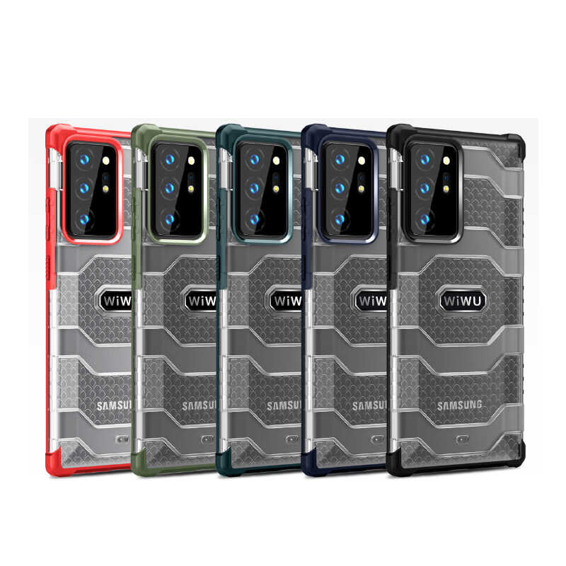 Galaxy Note 20 Ultra Case Wiwu Voyager Cover Green