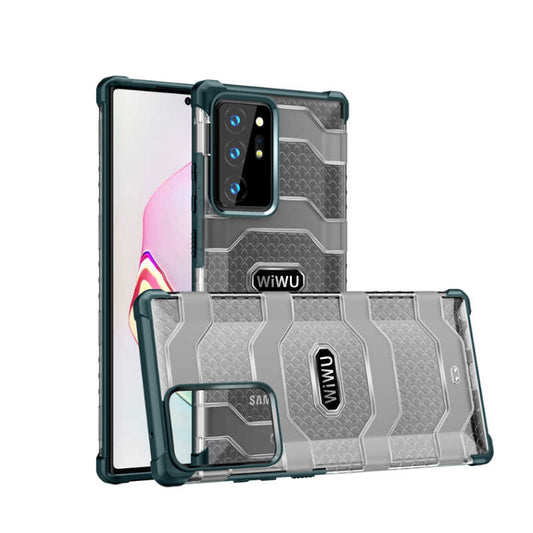 Galaxy Note 20 Ultra Case Wiwu Voyager Cover Dark Green
