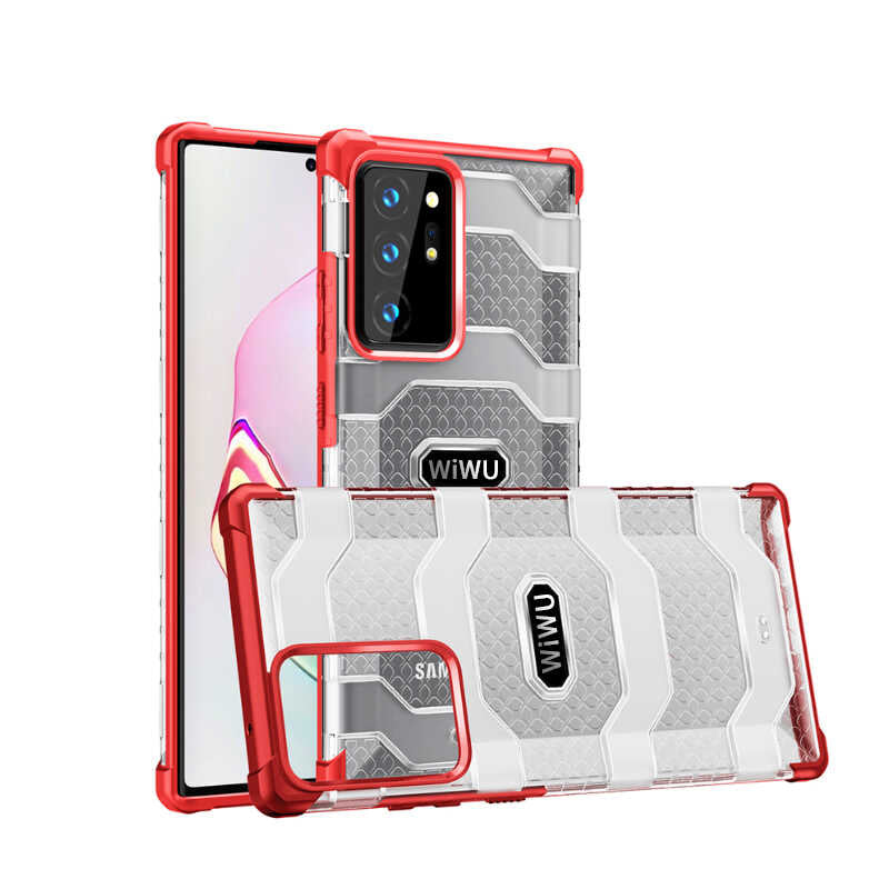 Galaxy Note 20 Ultra Case Wiwu Voyager Cover Red