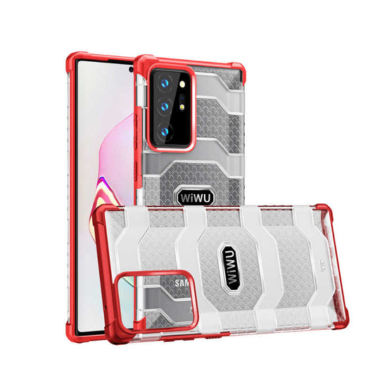 Galaxy Note 20 Ultra Case Wiwu Voyager Cover Red