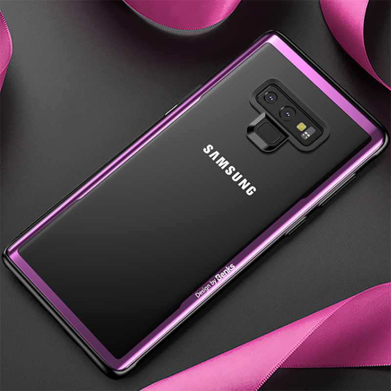 Galaxy Note 9 Case Benks Magic Shiny Glass Blue