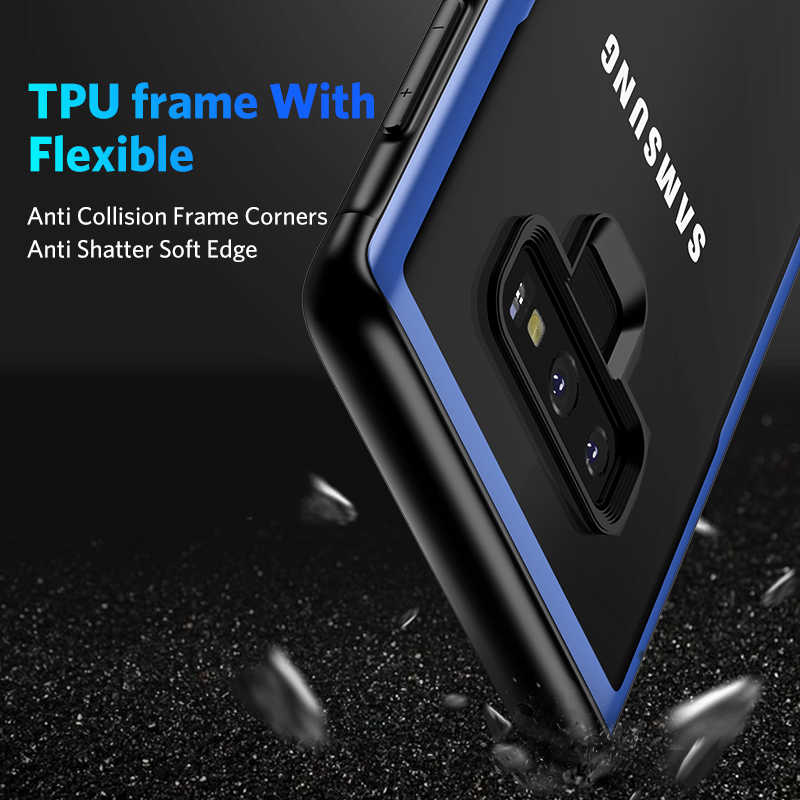 Galaxy Note 9 Case Benks Magic Shiny Glass Blue
