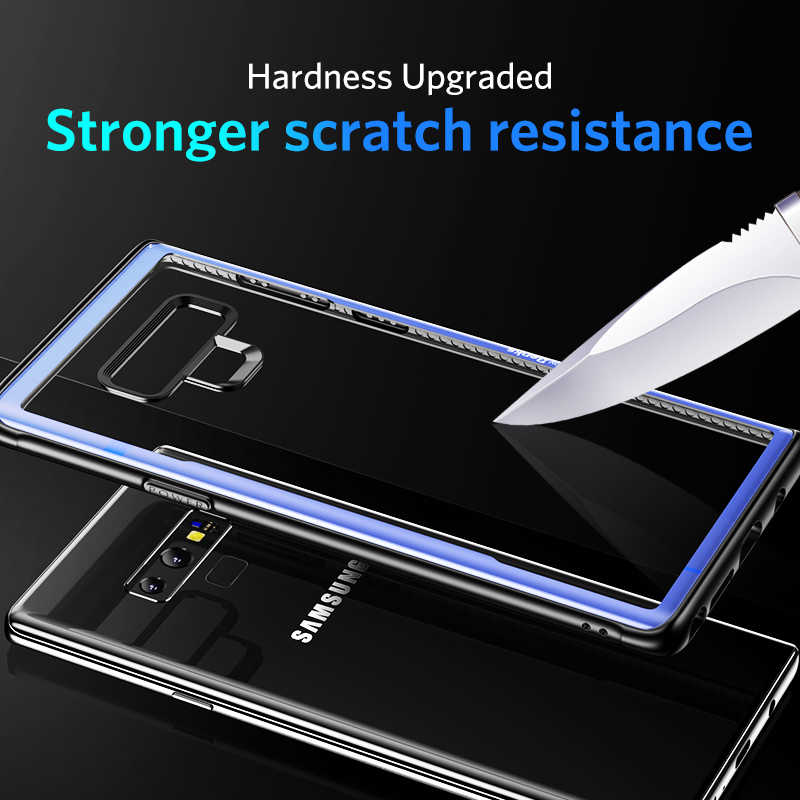 Galaxy Note 9 Case Benks Magic Shiny Glass Blue