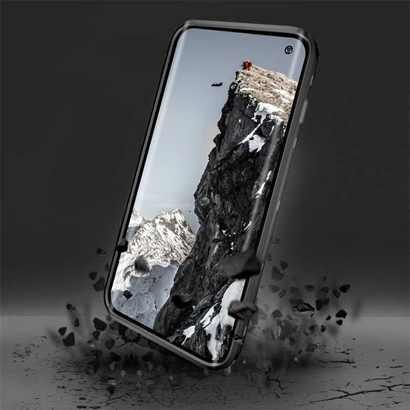 Galaxy S10 Plus Case 1-1 Waterproof Case Black