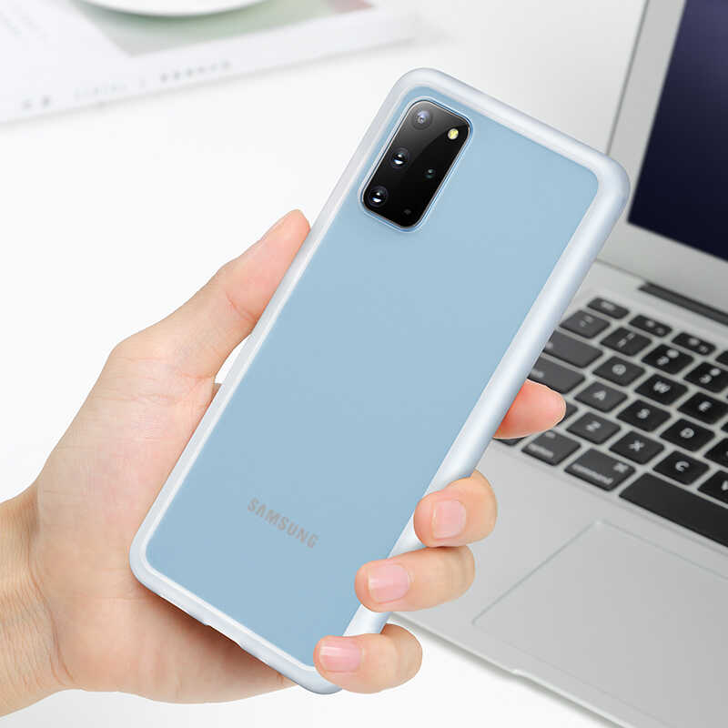 Galaxy S20 Plus Case Benks Magic Smooth Drop Resistant Cover White