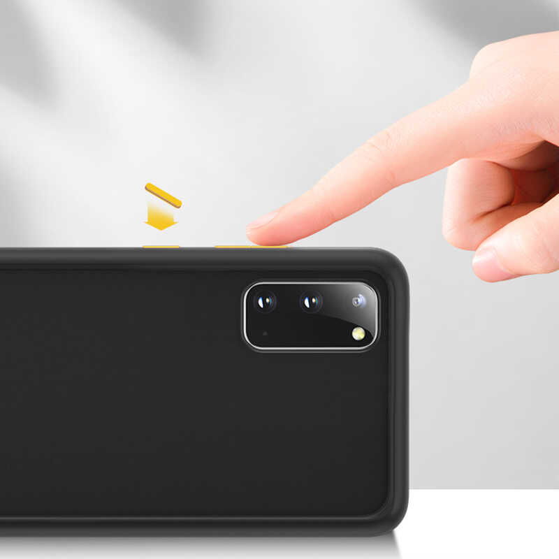 Galaxy S20 Case Benks Magic Smooth Drop Resistant Cover Black