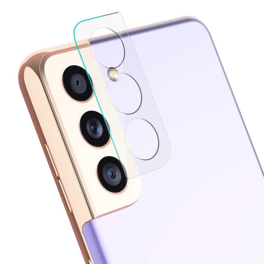 Galaxy S21 Araree C-Subcore Temperli Kamera Koruyucu Renksiz