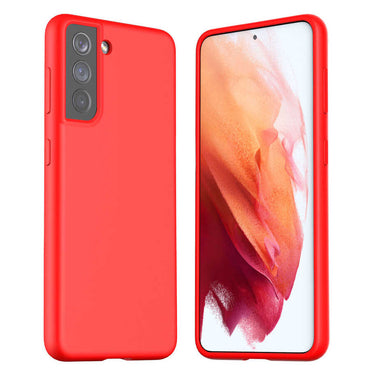 Galaxy S21 Case Araree Typo Skin Cover Red 