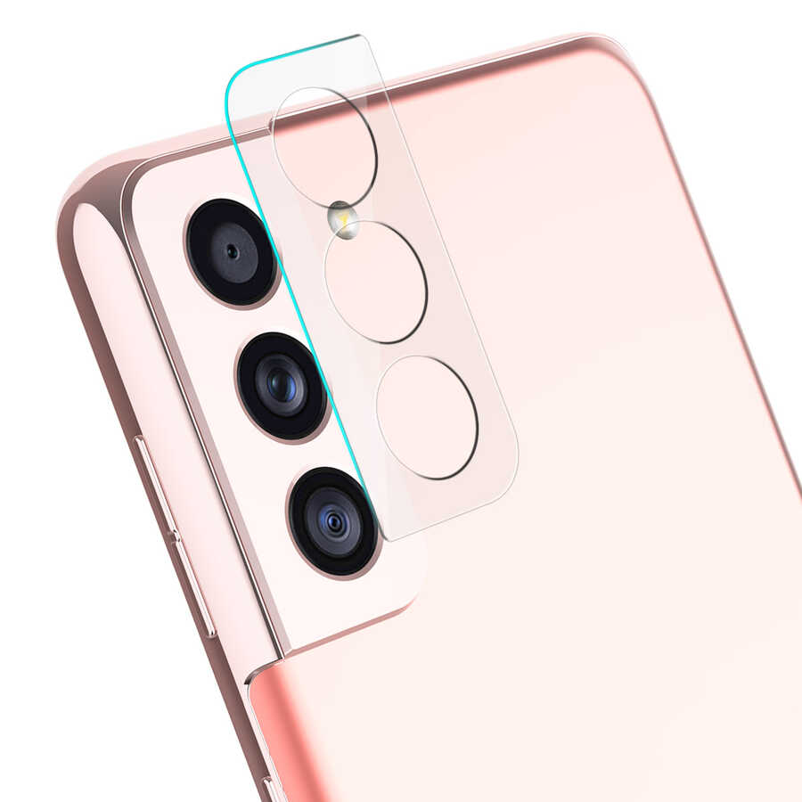 Galaxy S21 Plus Araree C-Subcore Temperli Kamera Koruyucu Renksiz