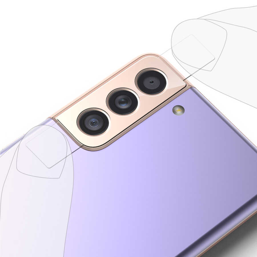 Galaxy S21 Plus Araree C-Subcore Temperli Kamera Koruyucu Renksiz