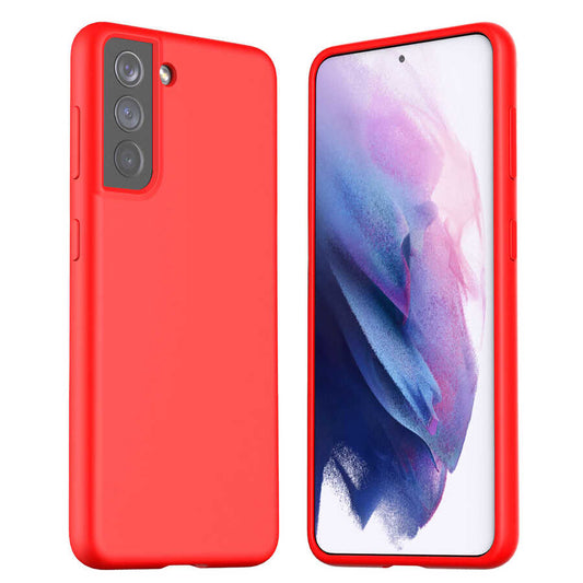 Galaxy S21 Plus Case Araree Typo Skin Cover Red 