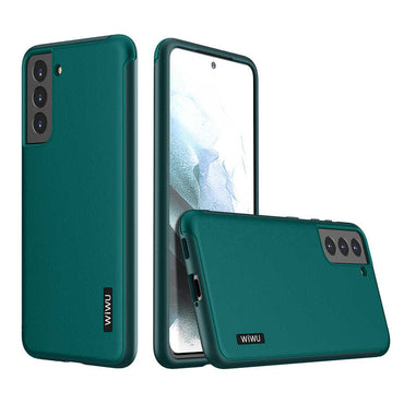 Galaxy S21 Plus Case Wiwu Sand Stone Cover Green 