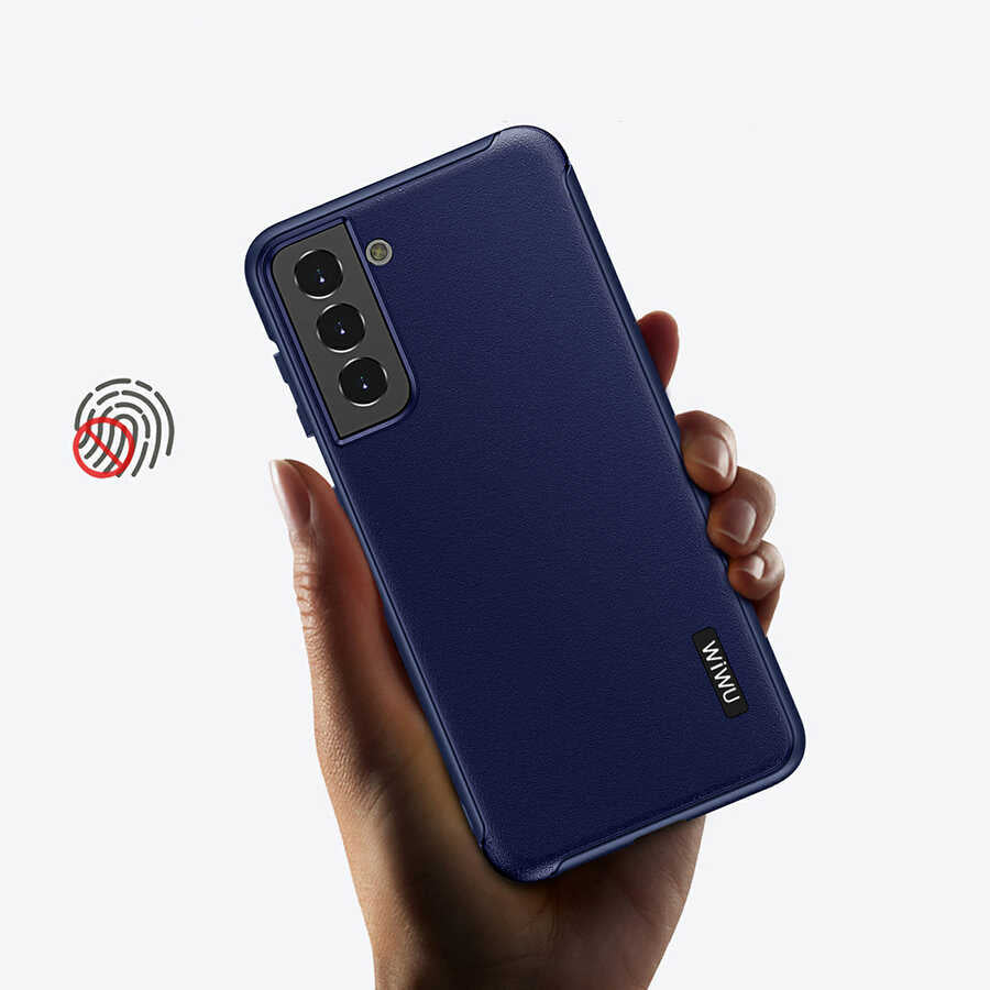 Galaxy S21 Plus Case Wiwu Sand Stone Cover Green 