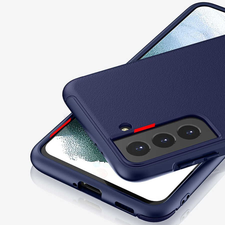 Galaxy S21 Plus Case Wiwu Sand Stone Cover Blue 