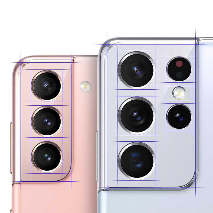 Galaxy S21 Ultra Araree C-Subcore Tempered Camera Protector Colorless 