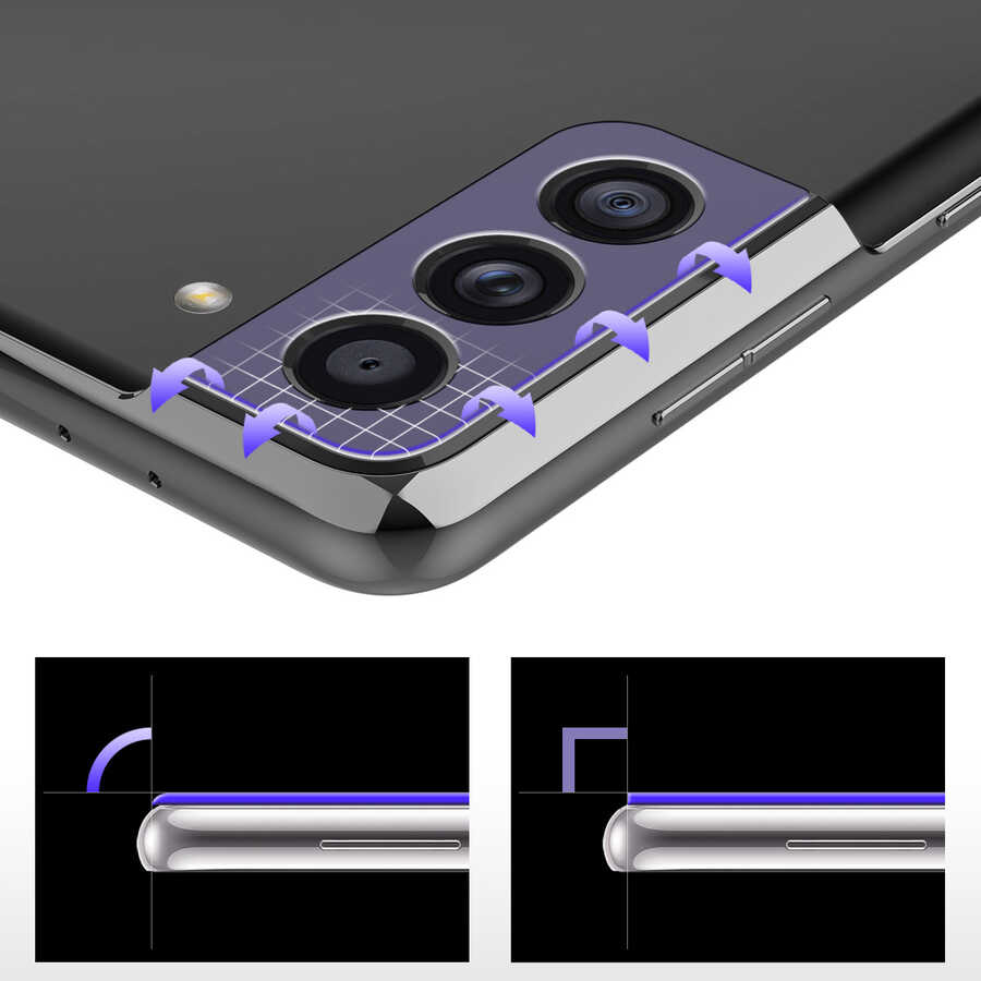Galaxy S21 Ultra Araree C-Subcore Tempered Camera Protector Colorless 