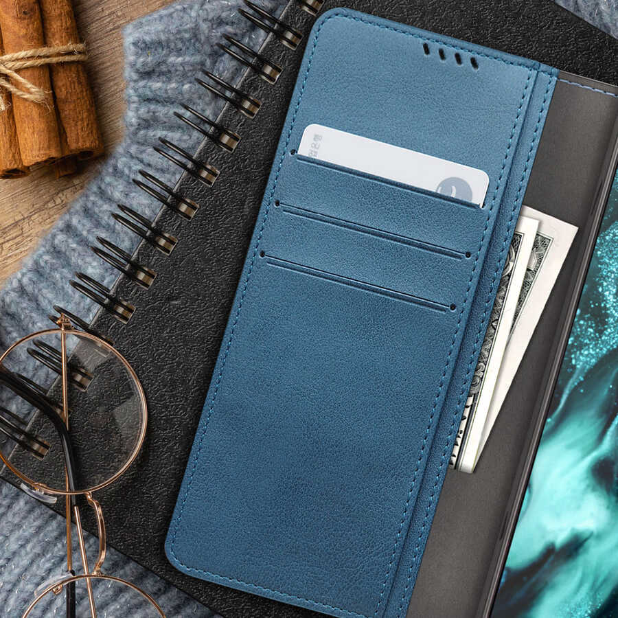 Galaxy S21 Ultra Case Araree Mustang Diary Case Blue