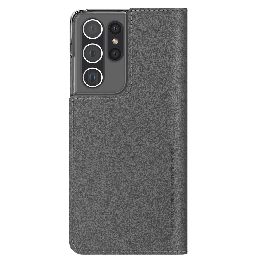 Galaxy S21 Ultra Case Araree Mustang Diary Case Black