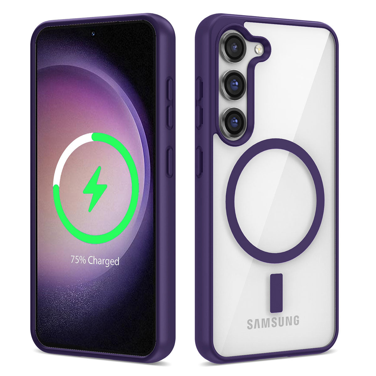 Galaxy S22 Kılıf M-safe Wireless Şarj Özellikli Silikon Zore Ege Kapak