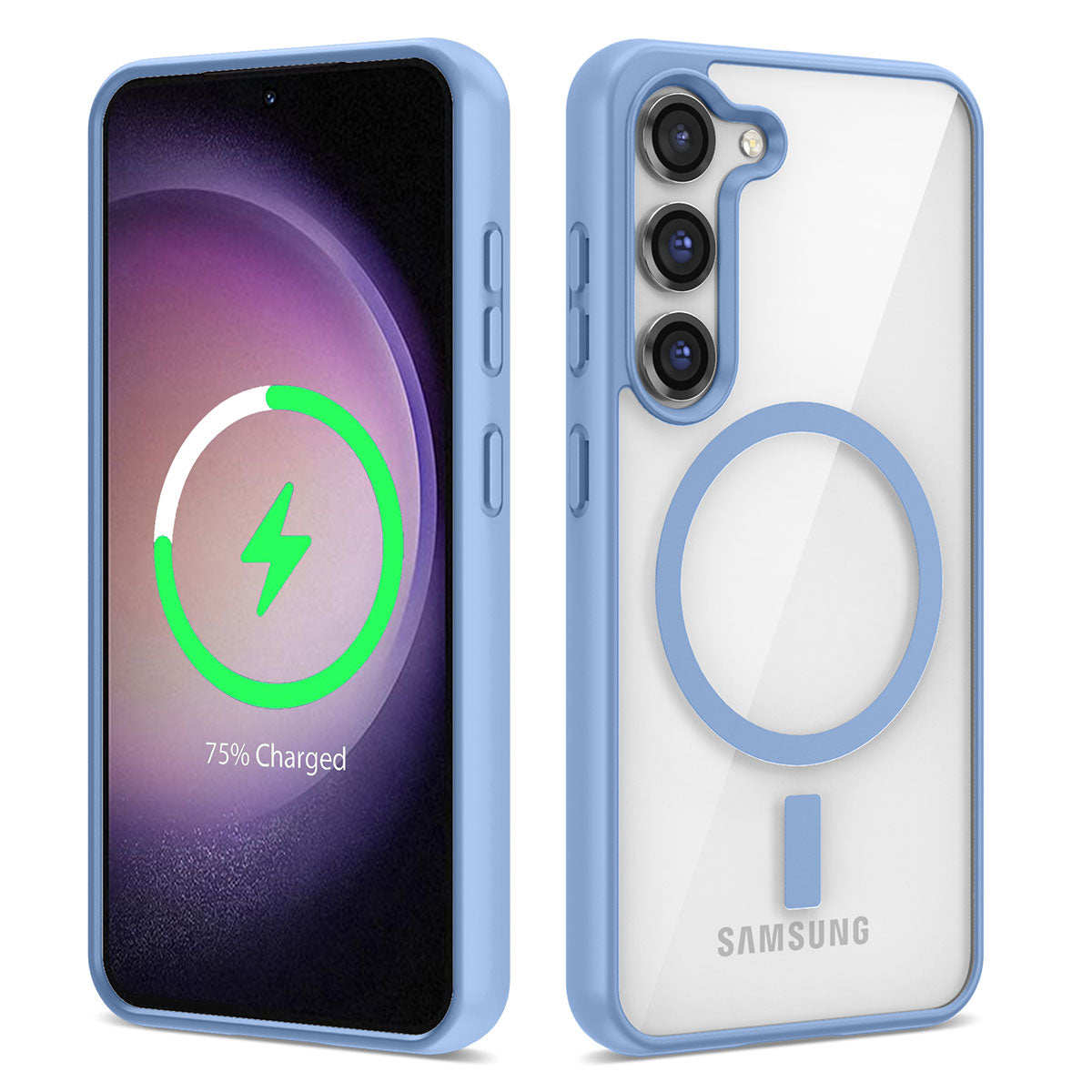 Galaxy S22 Plus Kılıf M-safe Wireless Şarj Özellikli Silikon Zore Ege Kapak