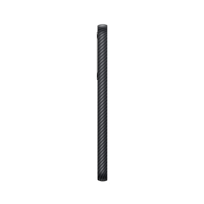 Galaxy S23 Kılıf Benks M-safe Şarj Özellikli Magnetik ArmorAir 600D Kevlar Fiber Kapak Siyah