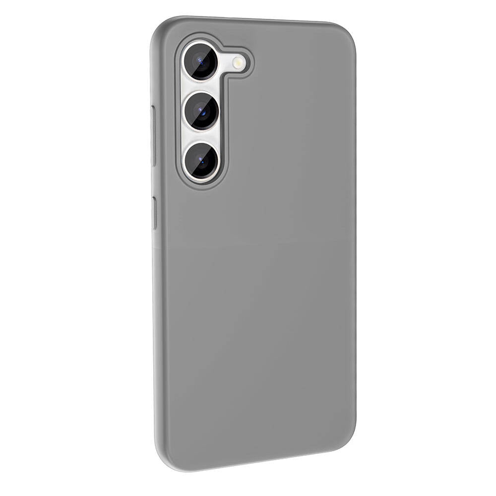 Galaxy S23 Case M-safe Charging Feature Liquid Technology Erasable Hard Zore Kiwi Cover Dark Gray