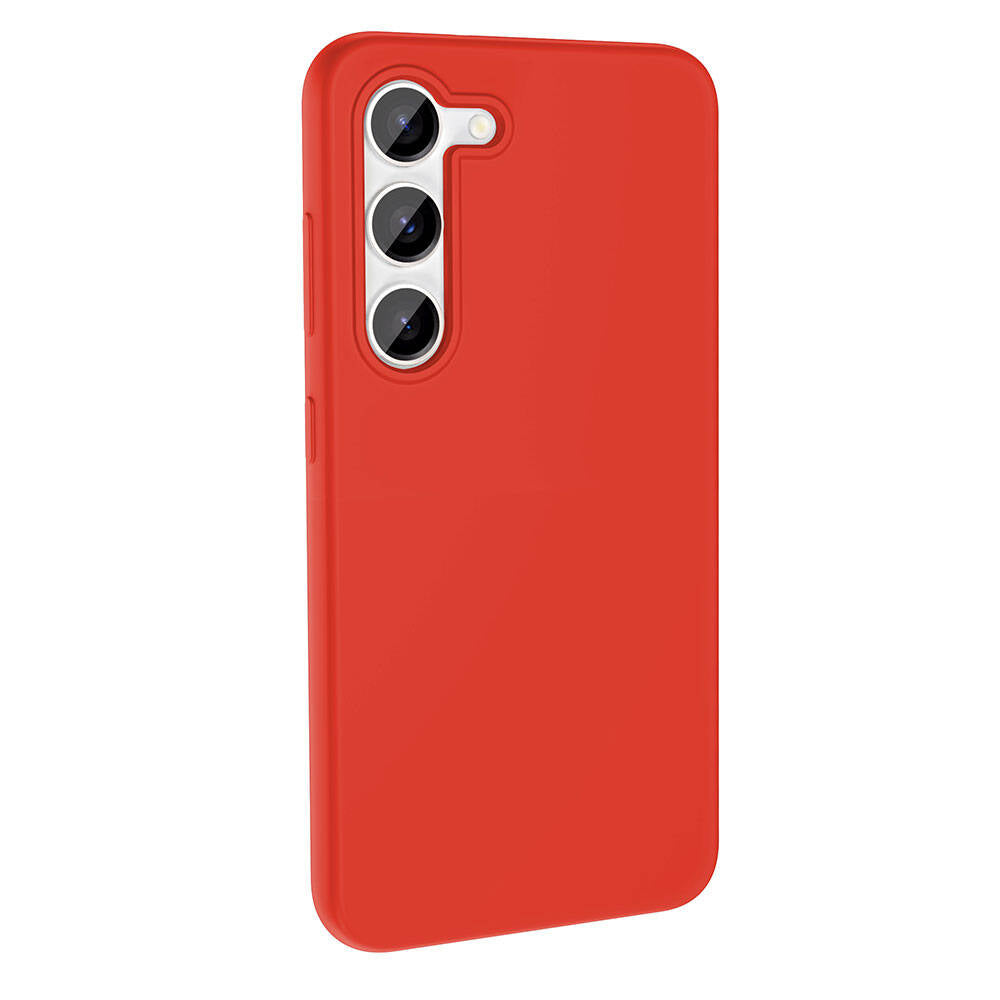 Galaxy S23 Case M-safe Charging Feature Liquid Technology Erasable Hard Zore Kiwi Cover Dark Gray