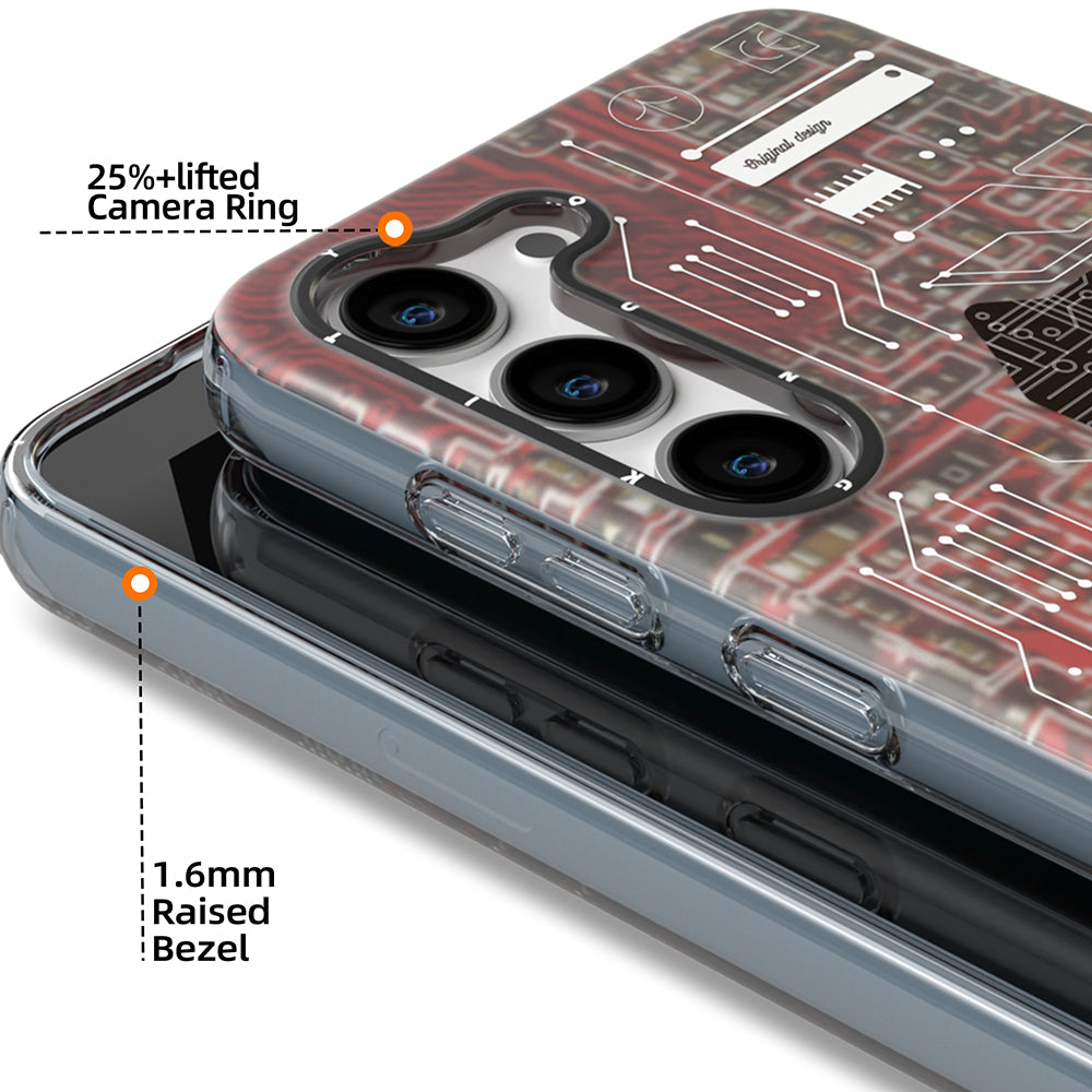 Galaxy S23 Case YoungKit Technology Series Cover White 