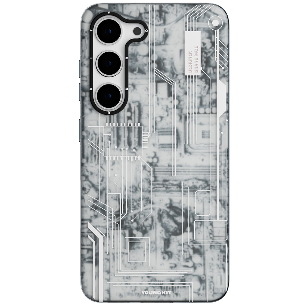 Galaxy S23 Plus Case YoungKit Technology Series Cover Red 