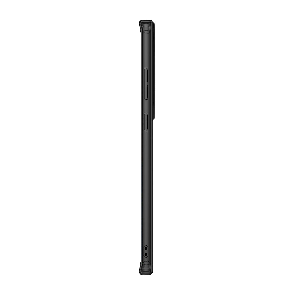 Galaxy S23 Ultra Kılıf Aramid Karbon Fiber M-safe Özellikli Wlons Radison Kapak Siyah