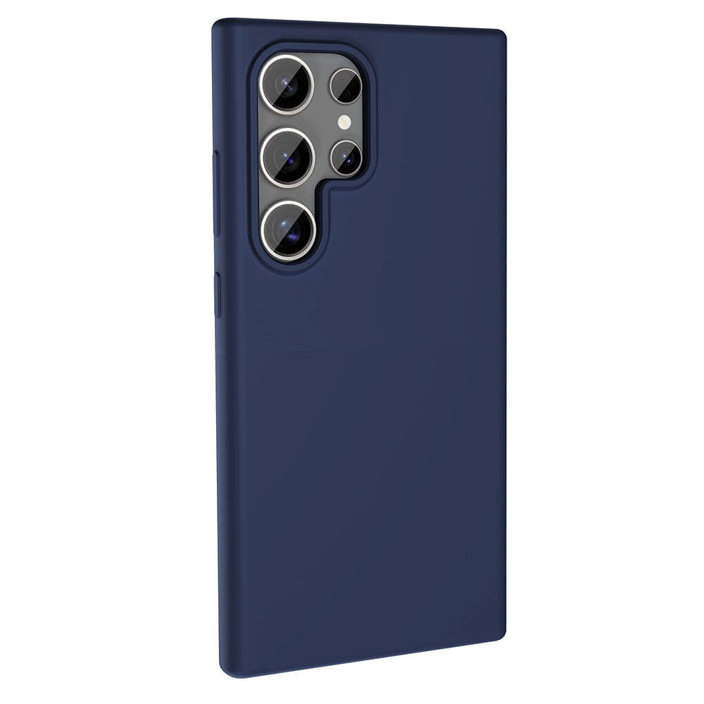 Galaxy S23 Ultra Case M-safe Charging Feature Liquid Technology Erasable Hard Zore Kiwi Cover Dark Gray
