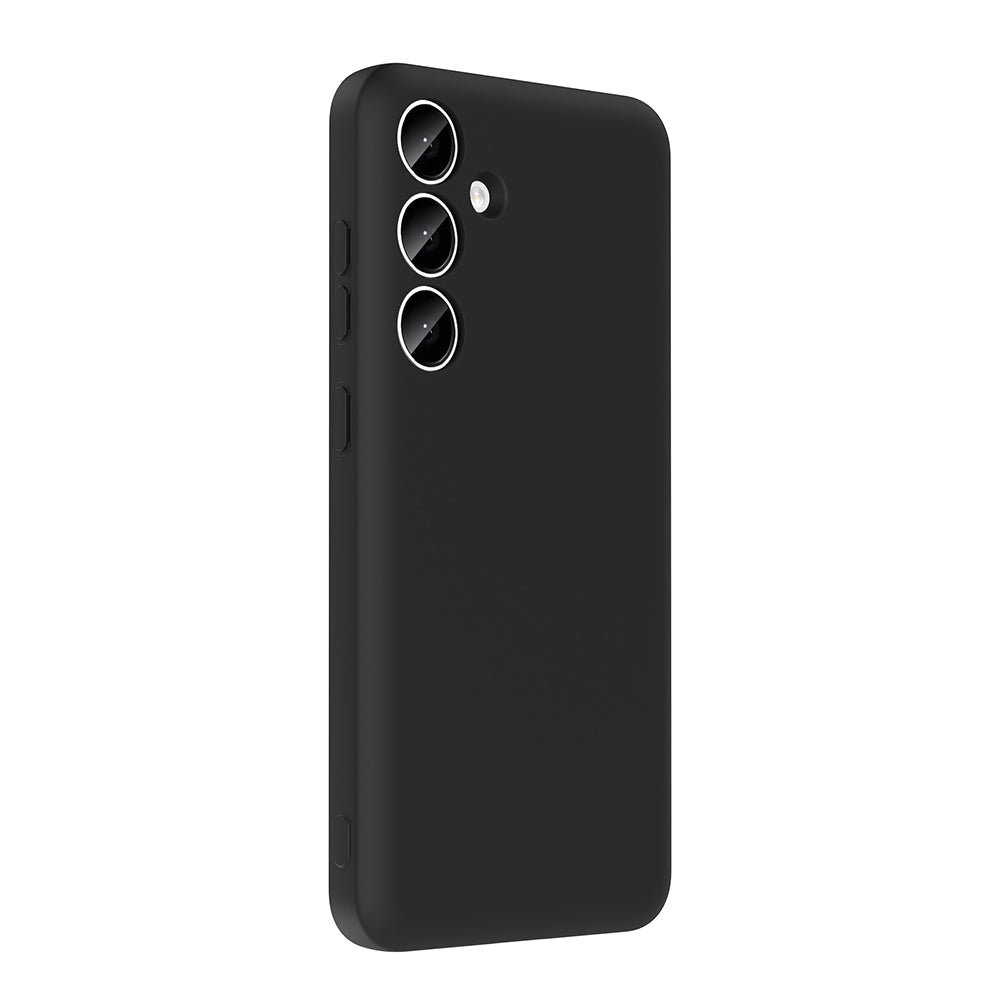 Galaxy S24 FE Case Camera Protection Card Holder Zore Vitra Cover Navy Blue