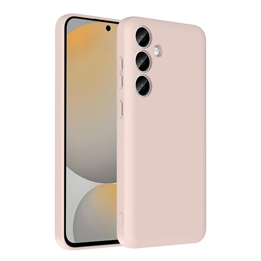 Galaxy S24 FE Kılıf Kamera Korumalı Kartlık Hazneli Zore Vitra Kapak Pembe