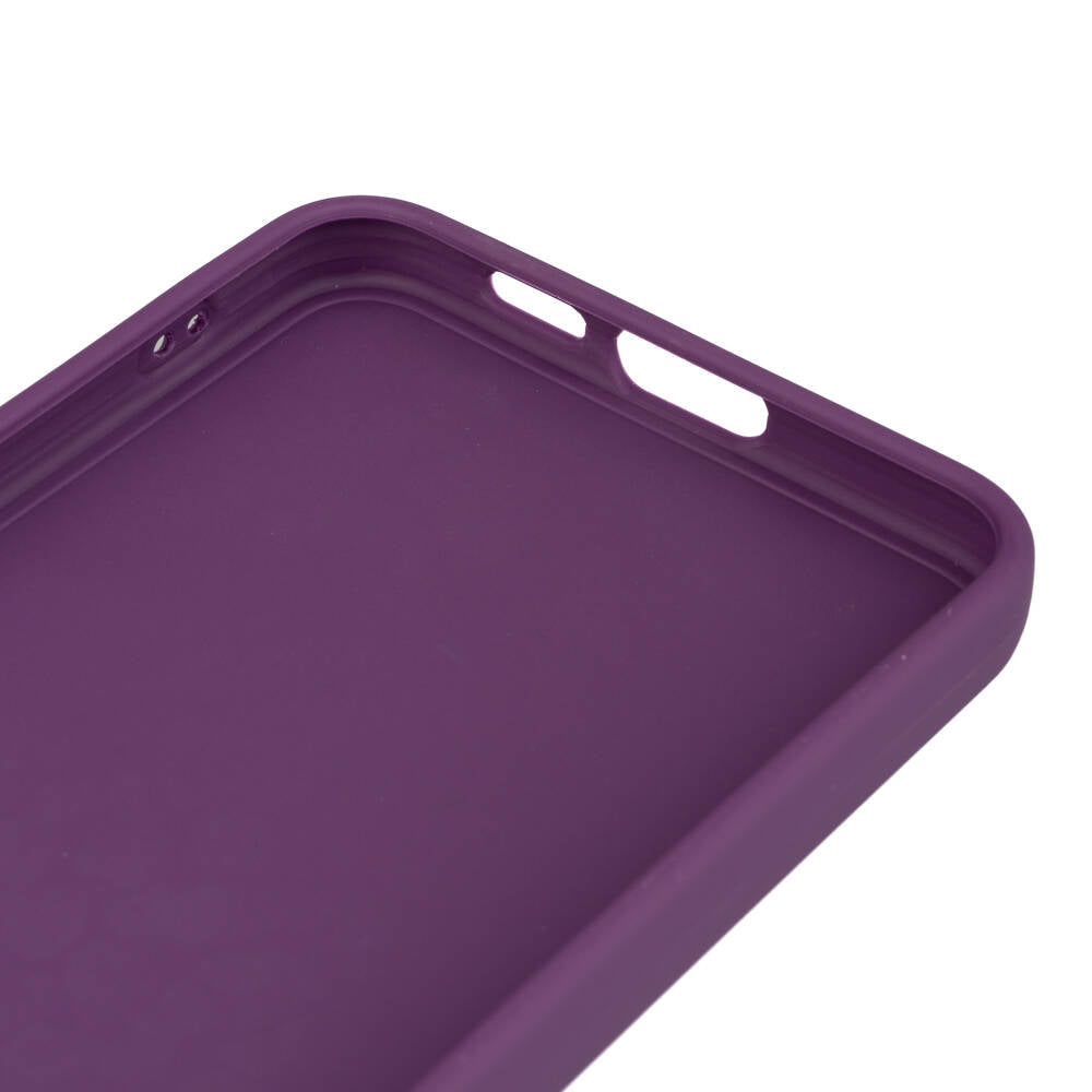 Galaxy S24 FE Case Zore Piping Silicone Navy Blue